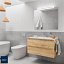 Mueble de baño Monterrey suspendido 2 cajones de Salgar con diferentes acabados
